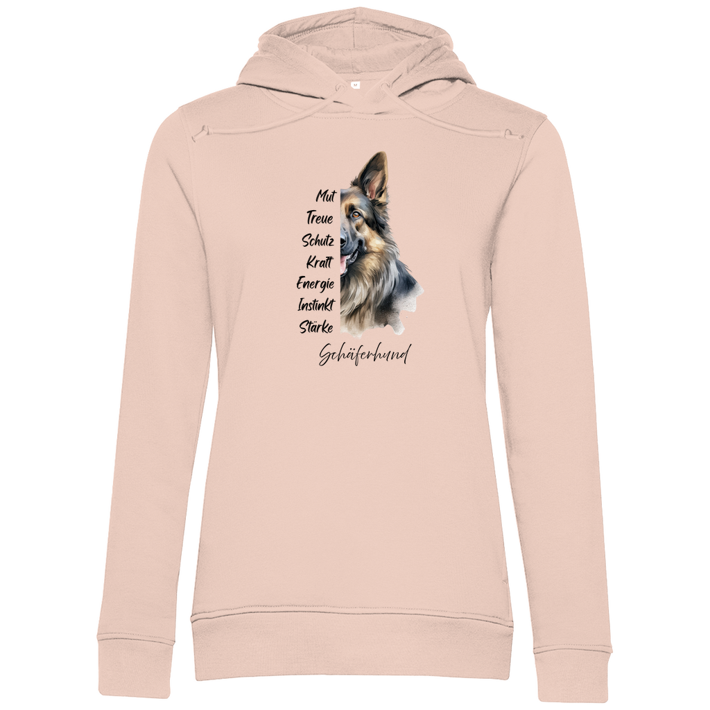 Schäferhund - Bio-Hoodie für Damen