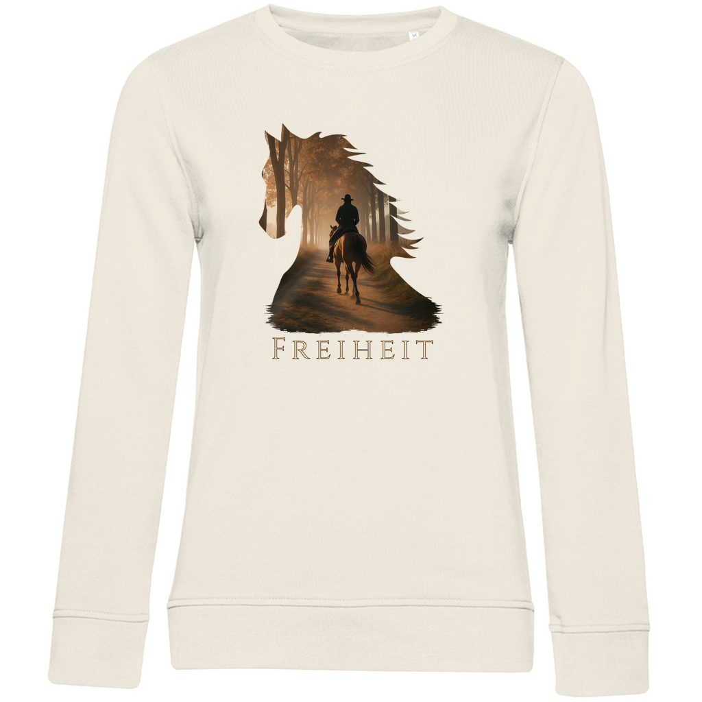 Freiheit - Bio-Sweatshirt für Damen