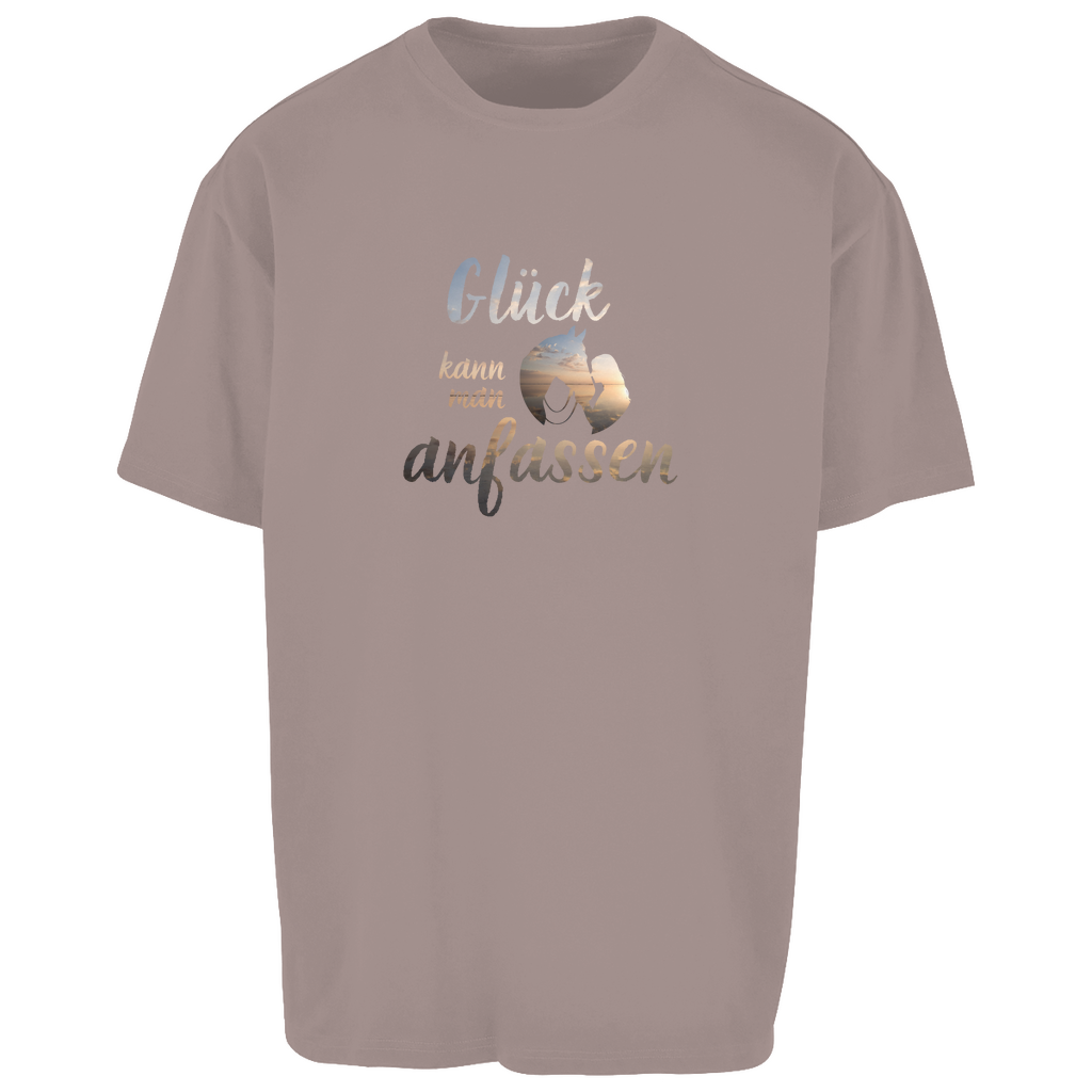 Glück - Oversize T-Shirt-Unisex