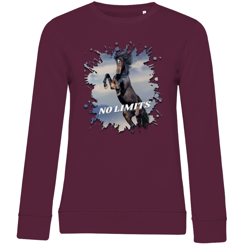 No Limits - Bio-Sweatshirt für Damen