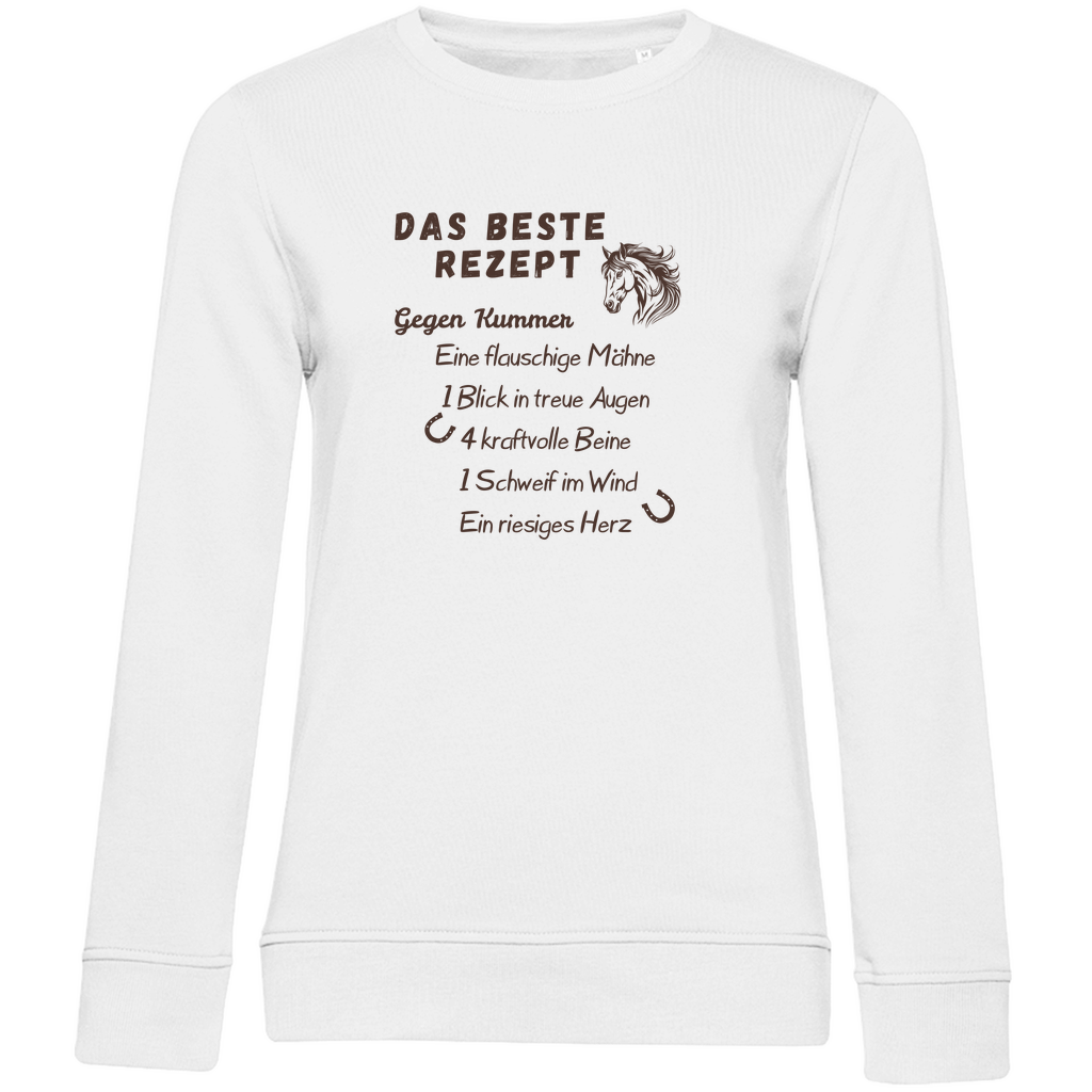 Rezept - Bio-Sweatshirt für Damen