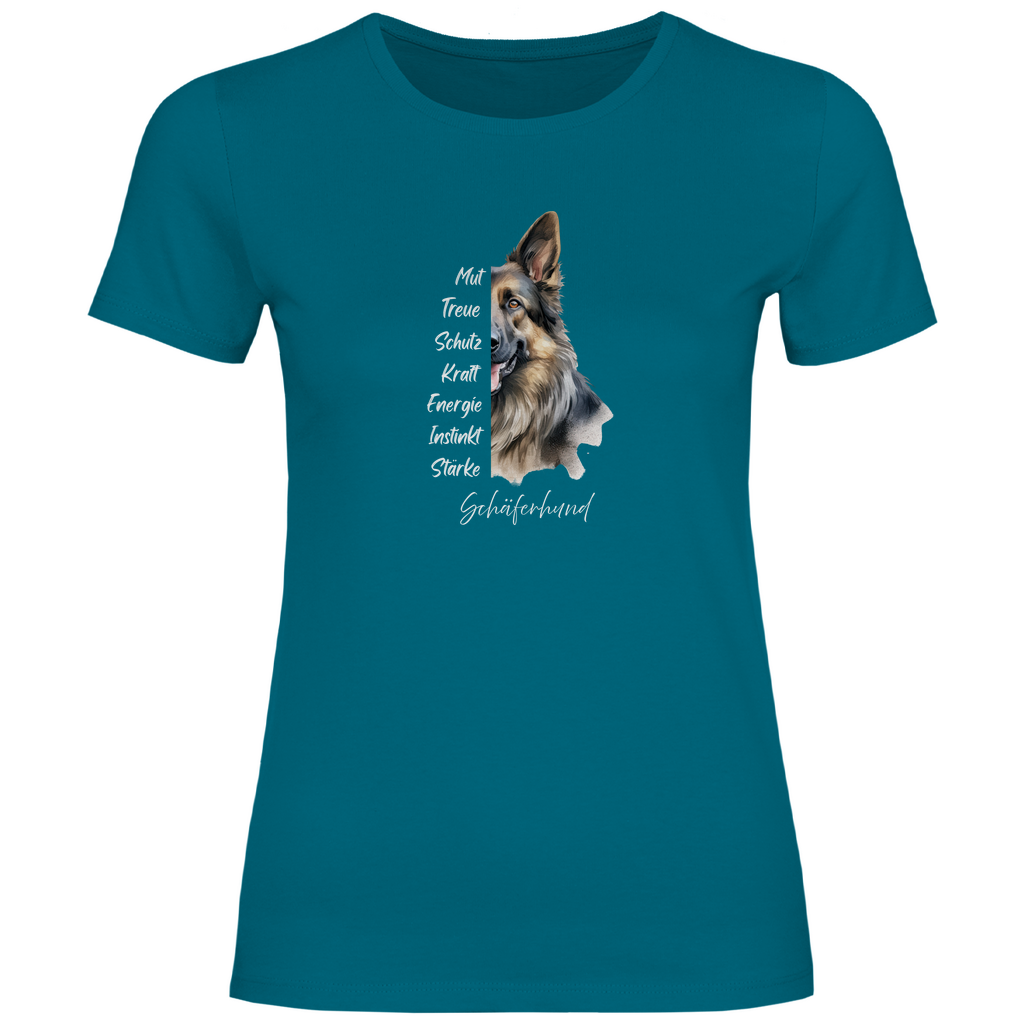 Schäferhund - T-Shirt für Damen