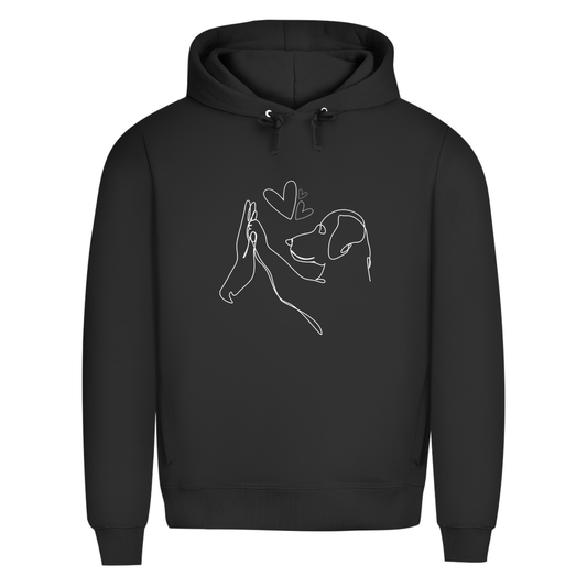Wahre Liebe - Bio-Hoodie für Herren