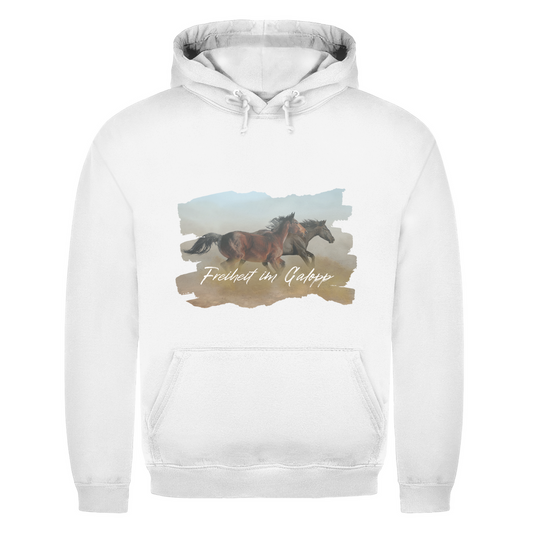 Freiheit im Galopp - Hoodie Unisex