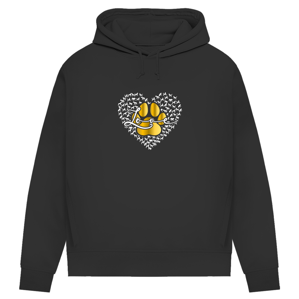 Love Dog - Bio-Hoodie für Damen