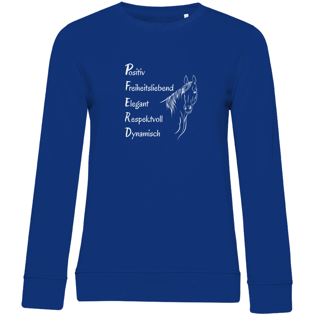 Seelenpferd - Bio-Sweatshirt für Damen
