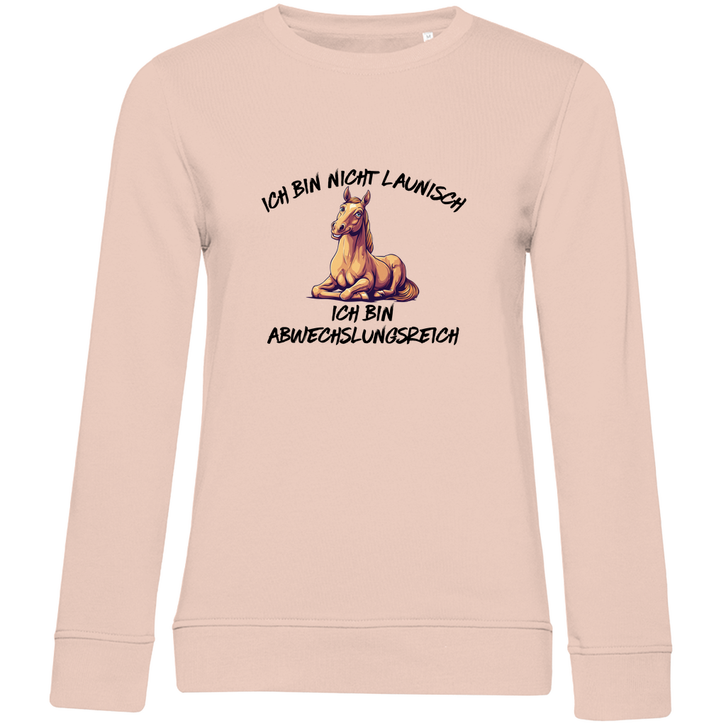Abwechslungsreich - Bio-Sweatshirt für Damen