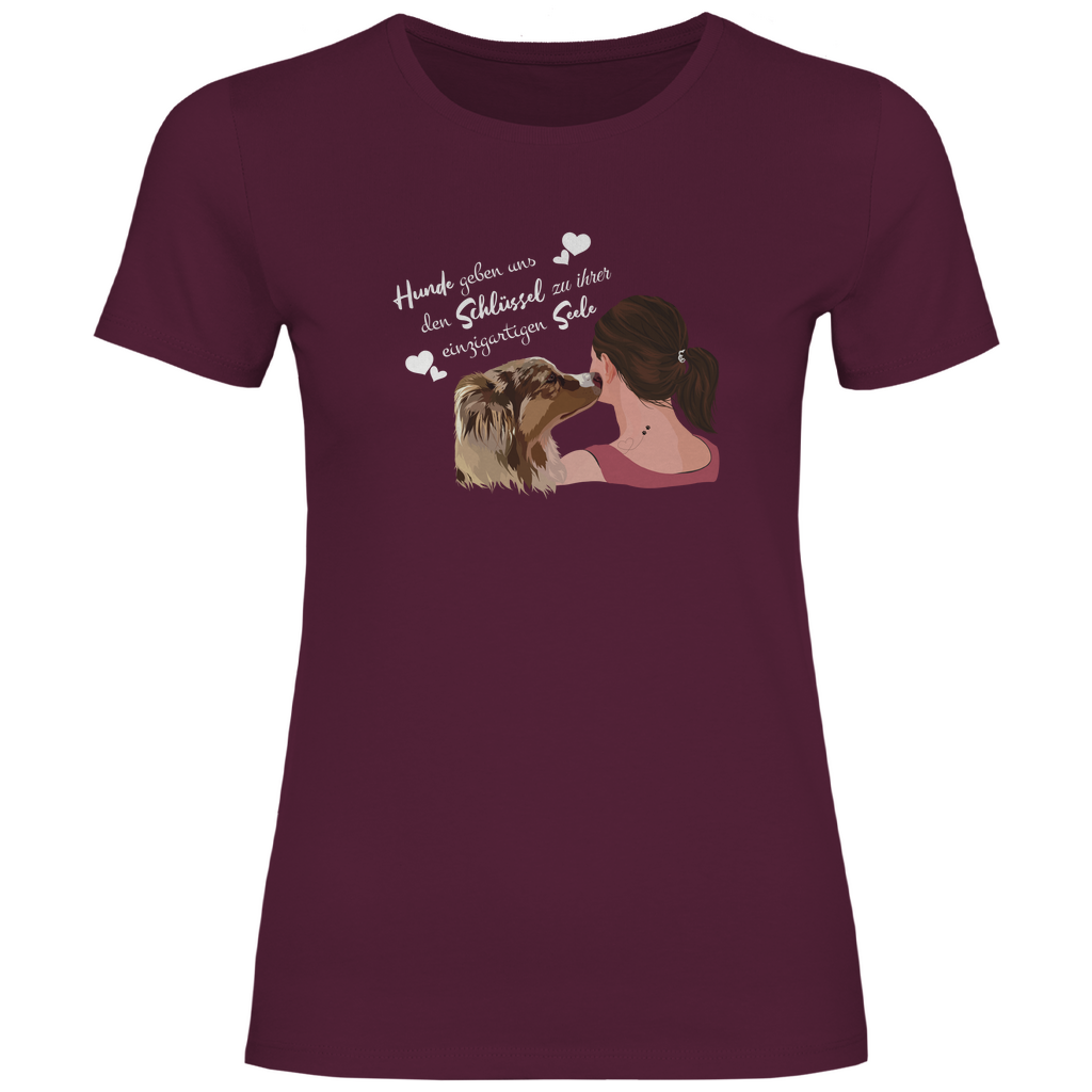 Schlüssel zur Seele - T-Shirt für Damen