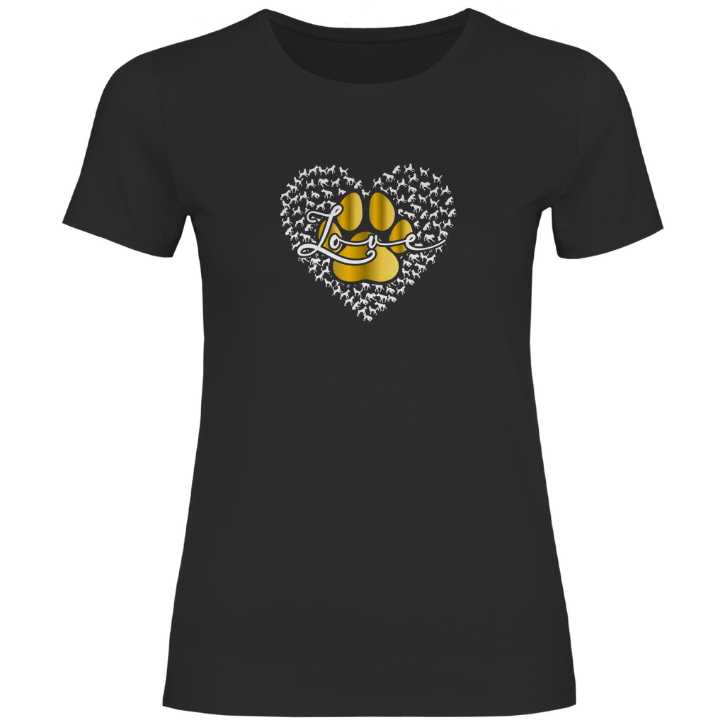 Love Dog - T-Shirt für Damen