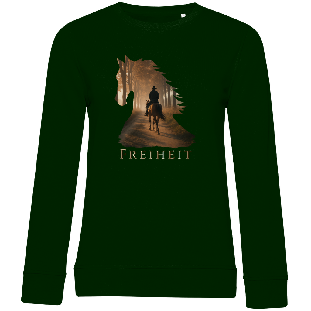 Freiheit - Bio-Sweatshirt für Damen