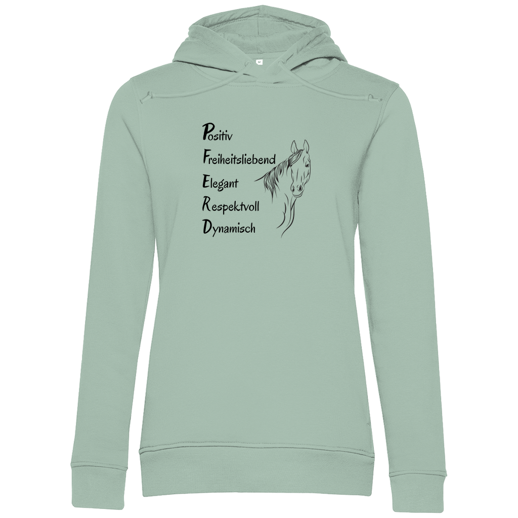 Seelenpferd - Bio-Hoodie für Damen