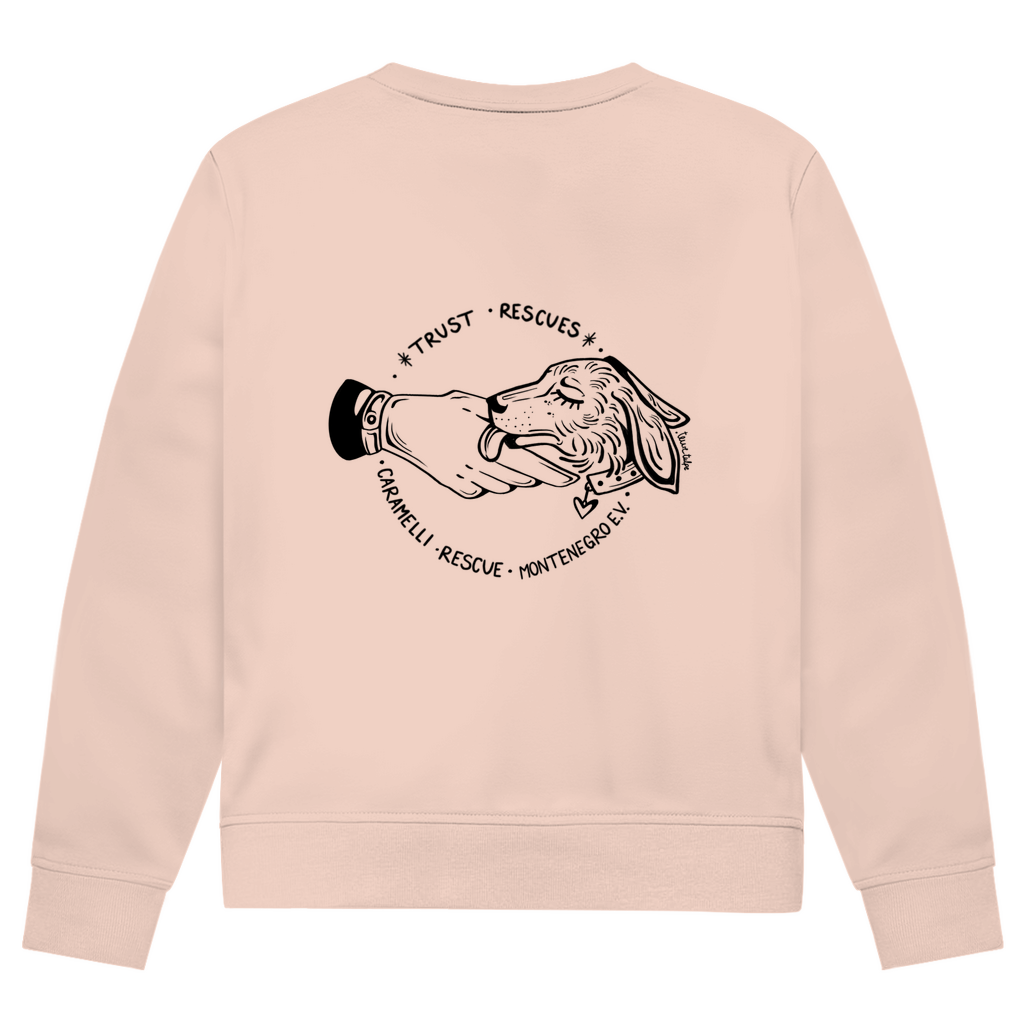 Trust Rescues - Unisex Sweatshirt | Caramelli | Beidseitig |Winter Kollektion