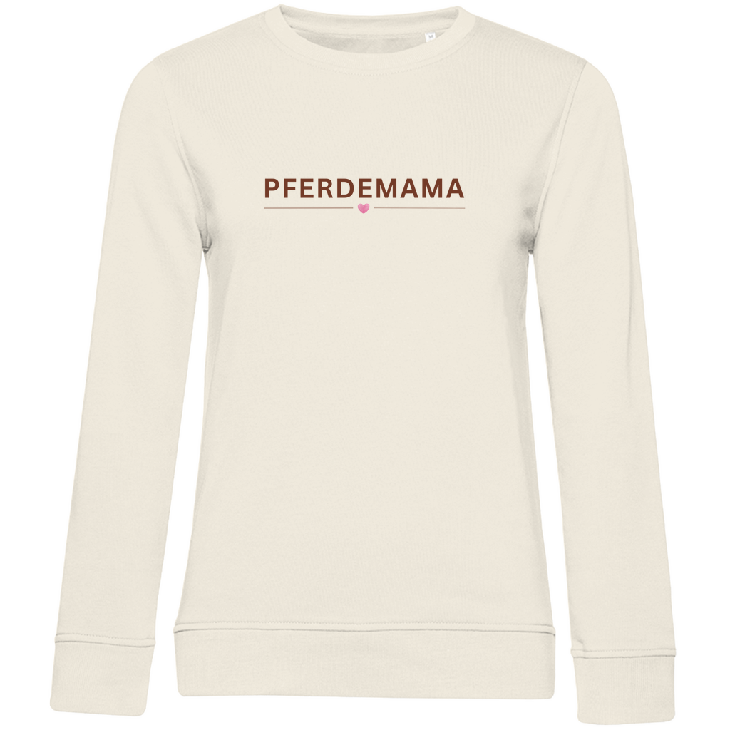 Pferdemama - Bio-Sweatshirt für Damen