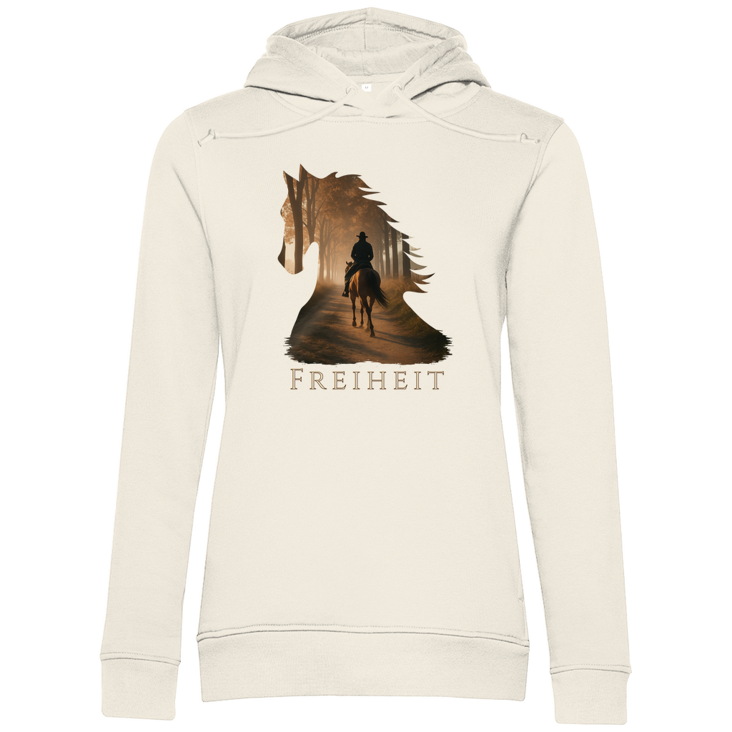 Freiheit - Bio-Hoodie für Damen