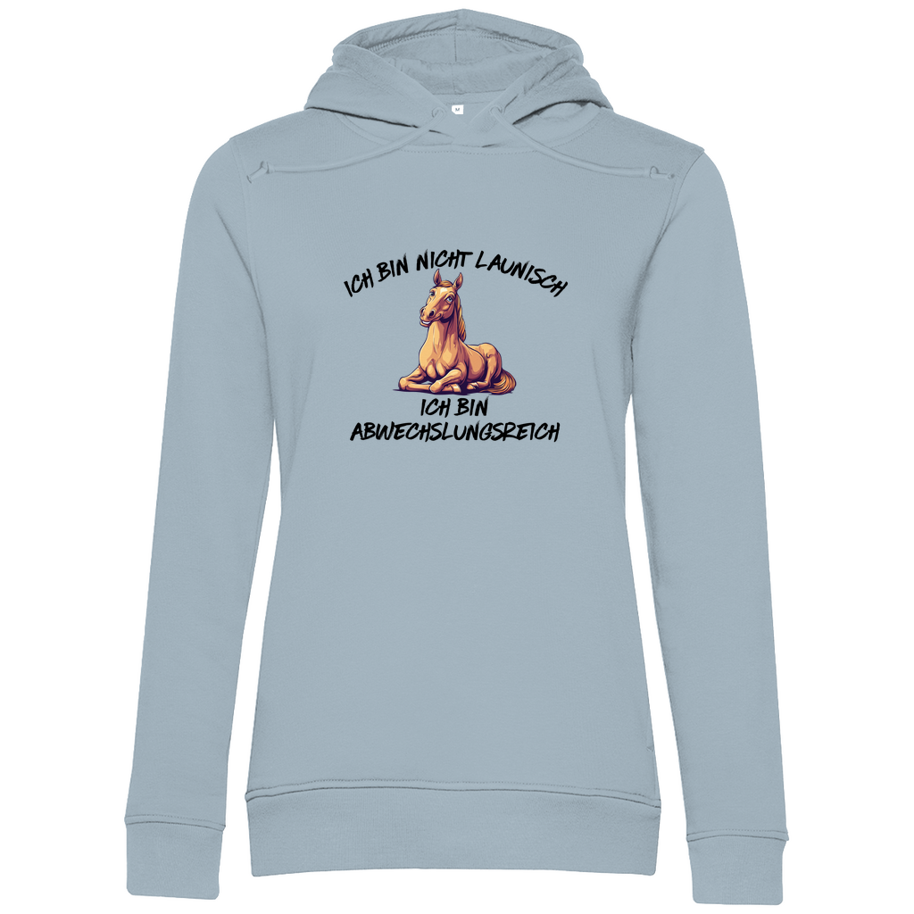 Abwechslungsreich - Bio-Hoodie für Damen