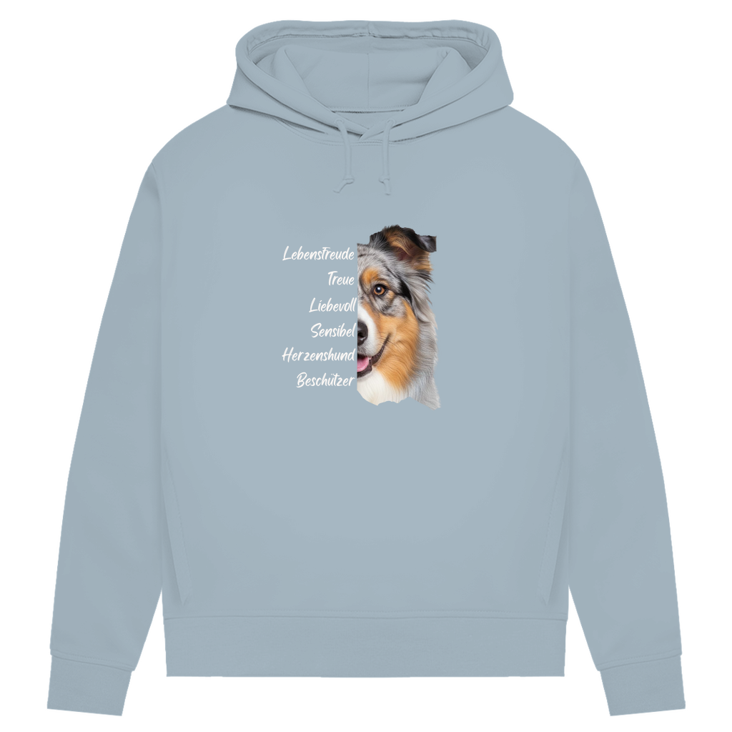 Australian Shepherd - Bio-Hoodie für Damen