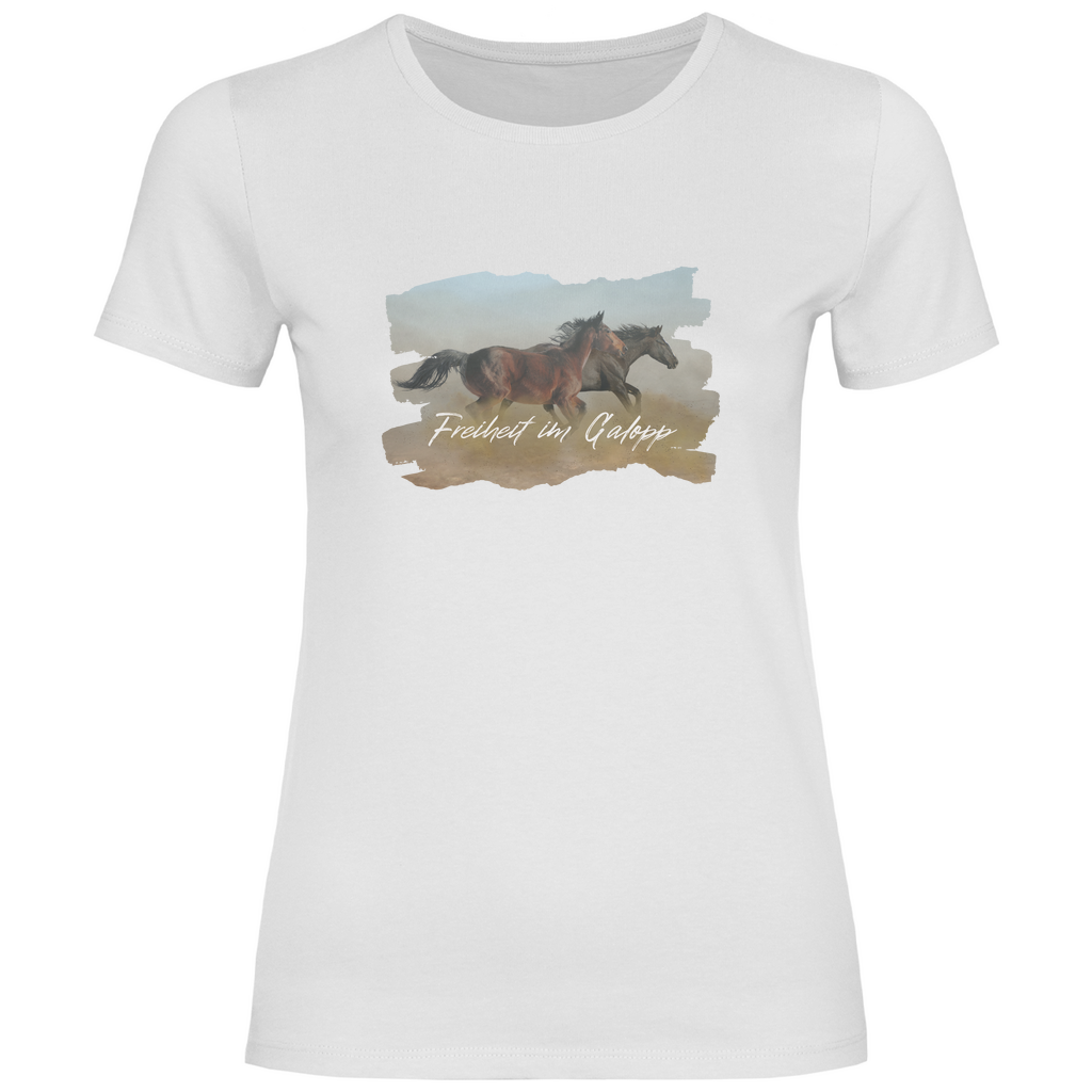 Freiheit im Galopp - T-Shirt für Damen