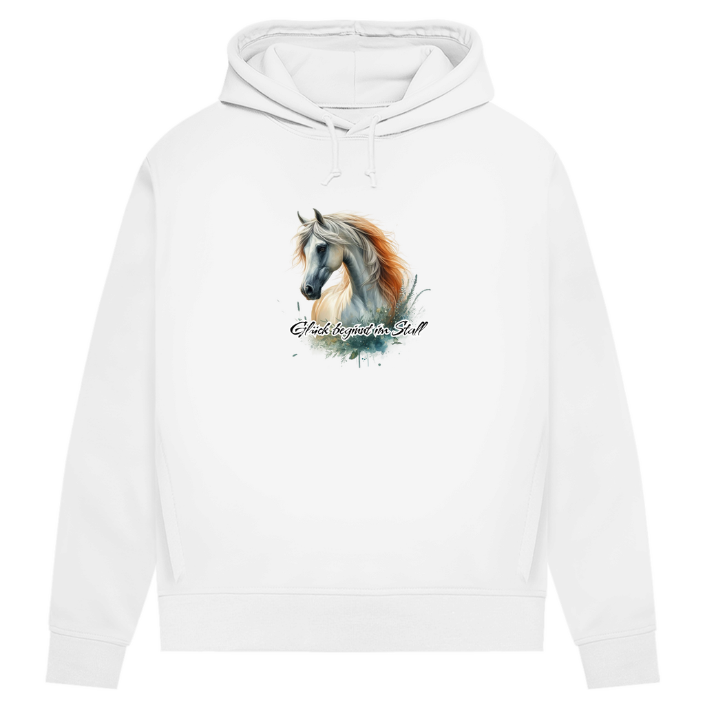 Glück - Bio-Hoodie für Damen