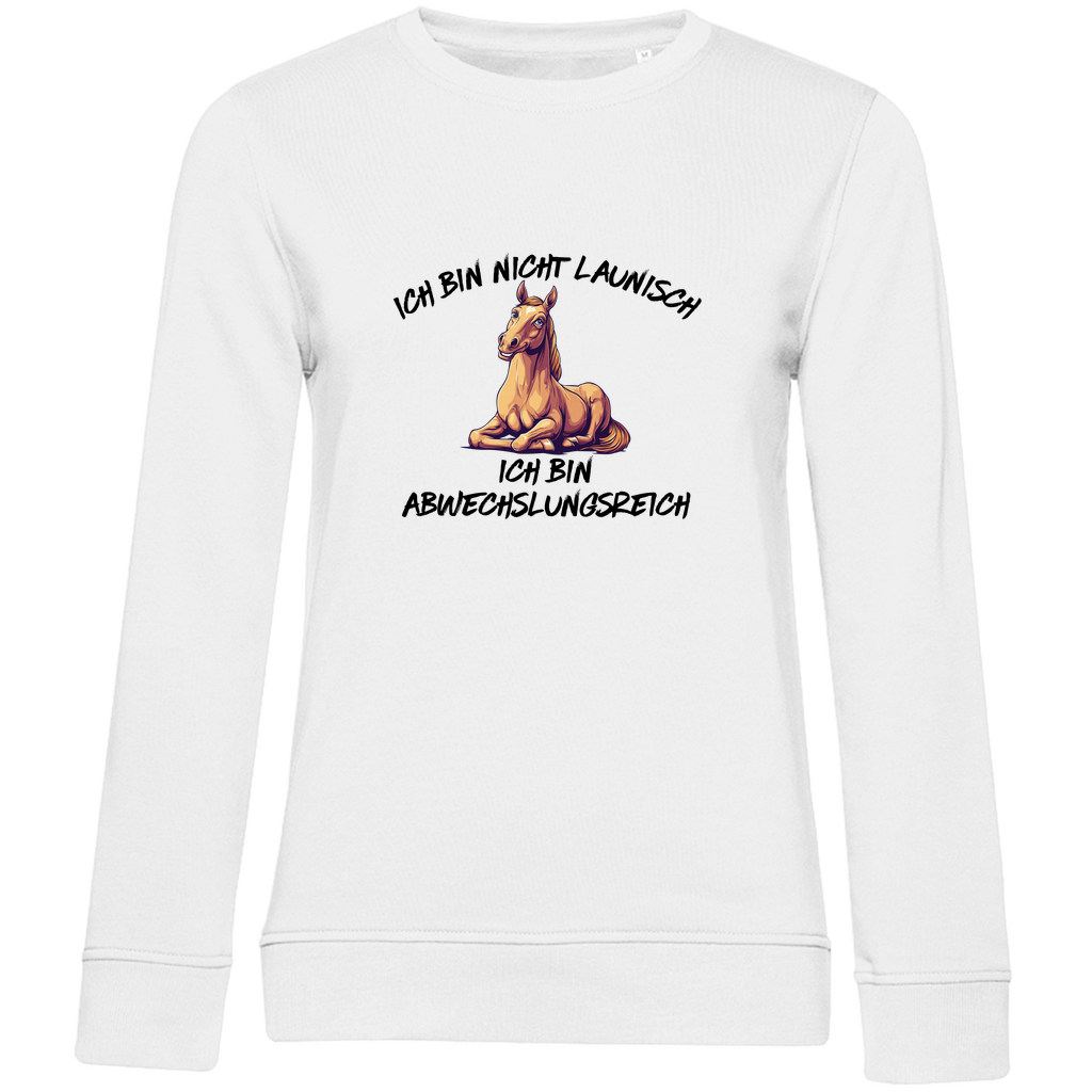 Abwechslungsreich - Bio-Sweatshirt für Damen