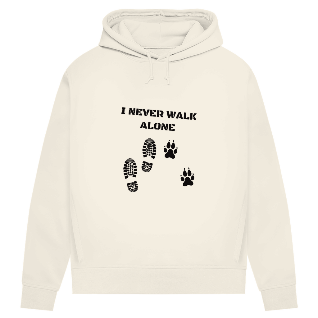 I Never Walk Alone - Bio-Hoodie für Damen