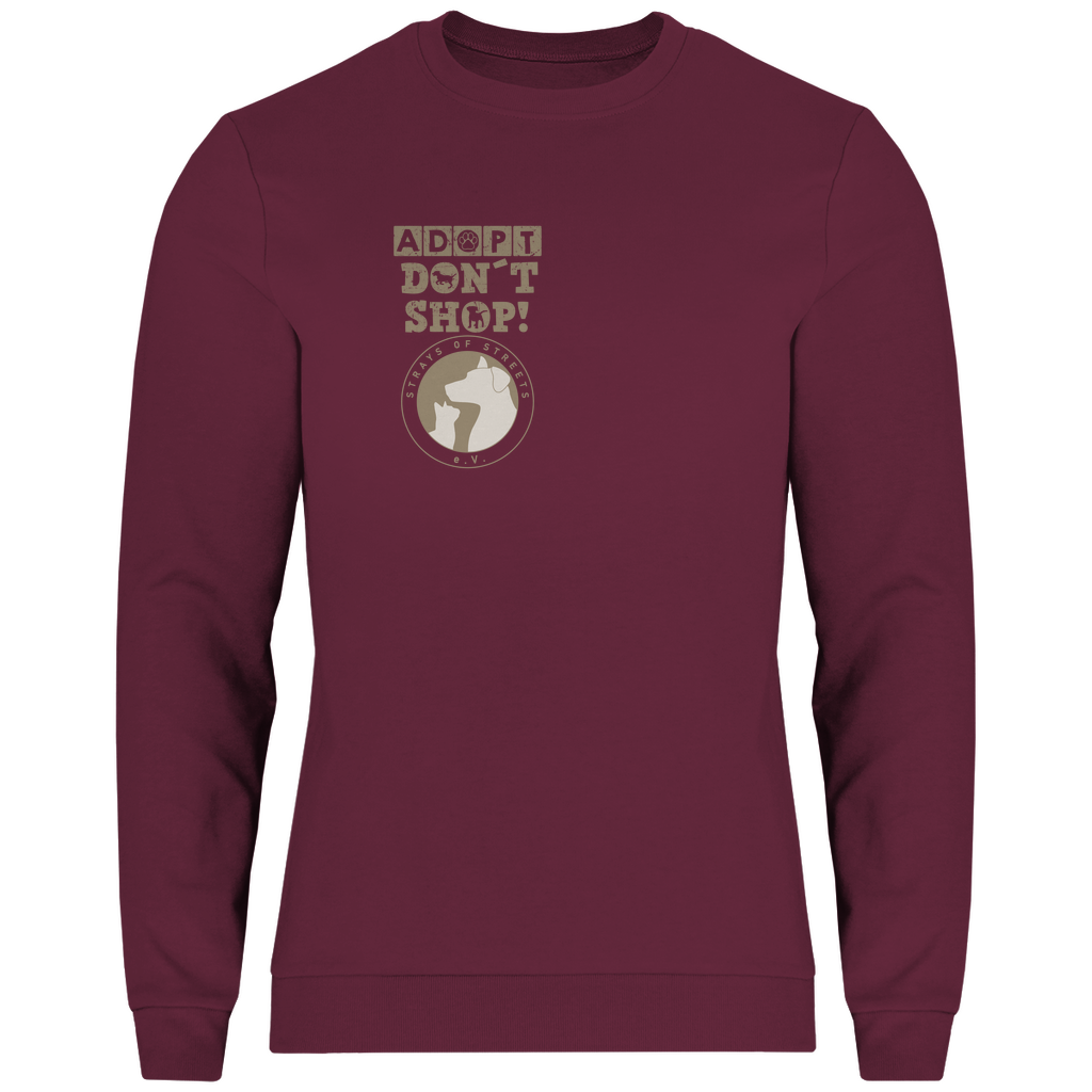 Strays of Streets Adopt Don´t Shop - Sweatshirt für Herren