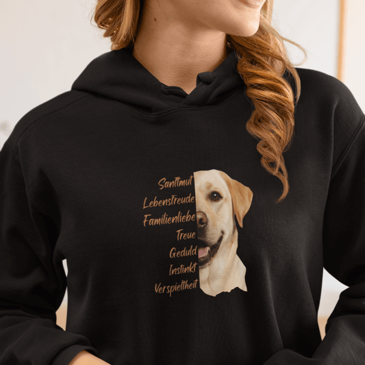 Labrador- Bio-Hoodie für Damen