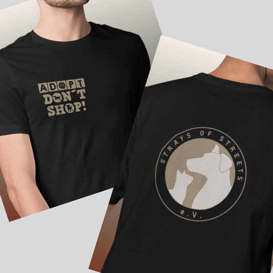 Rescue Emblem - T-Shirt für Herren | Strays of Streets | Beidseitig
