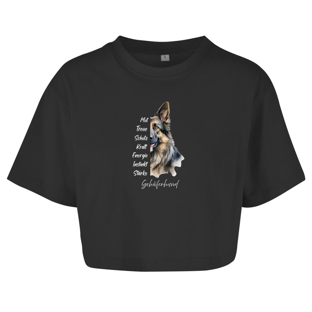 Schäferhund - Oversize Crop Top