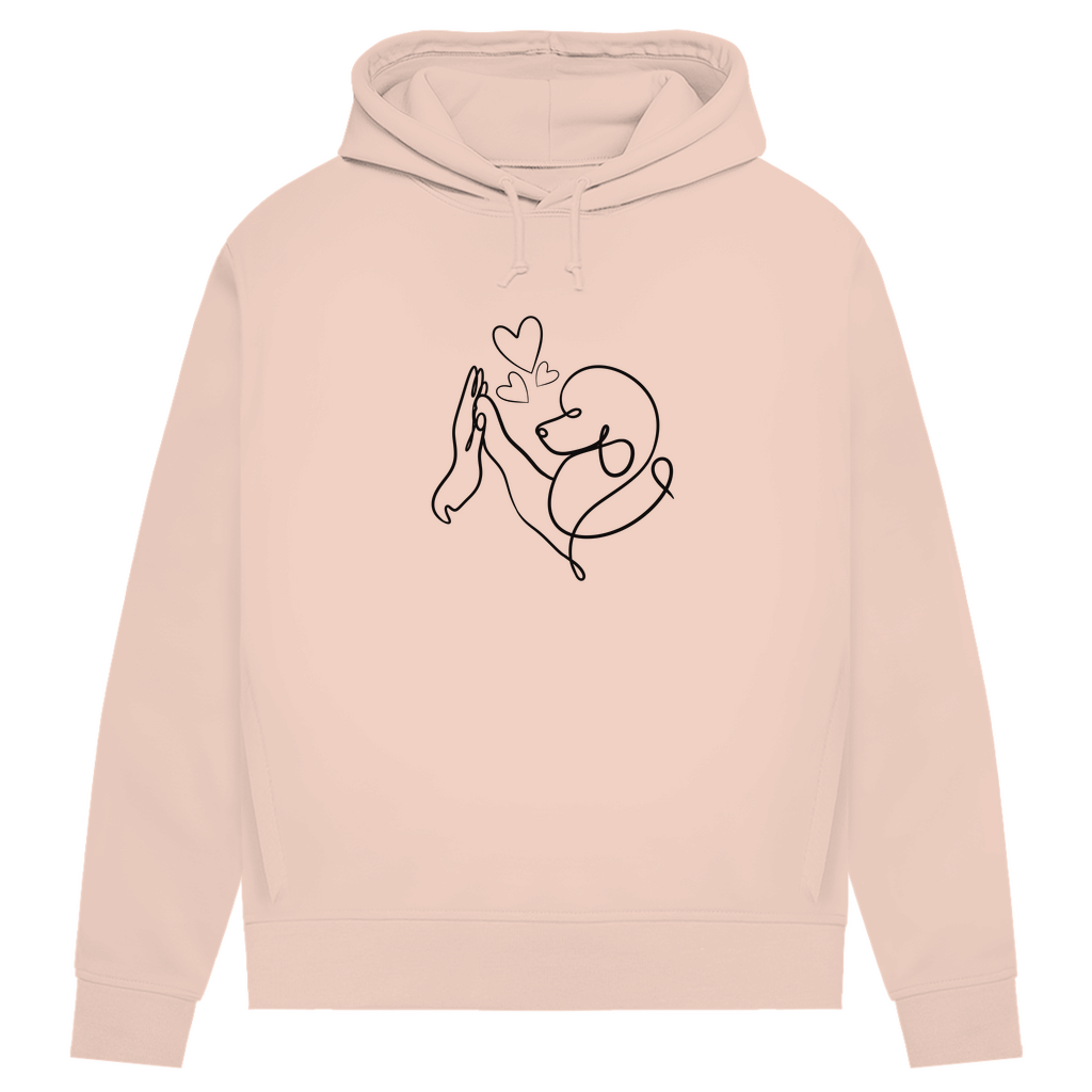 Pudelliebe - Bio-Hoodie für Damen