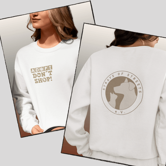 Rescue Emblem - Sweatshirt für Damen | Strays of Streets | Beidseitig