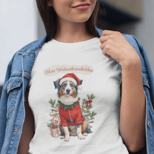 Weihnachtswichteln - T-Shirt für Damen