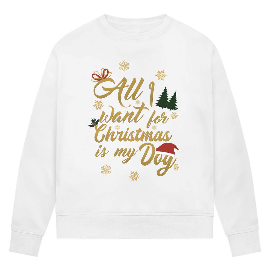All I want - Bio-Sweatshirt für Damen