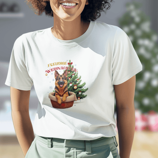 Freudige Weihnachten - T-Shirt für Damen
