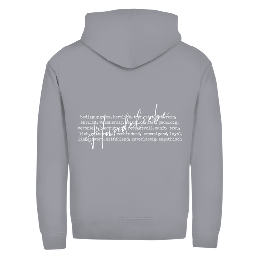 Hoodie Hunde Liebe ist... - Zipper-Hoodie Unisex