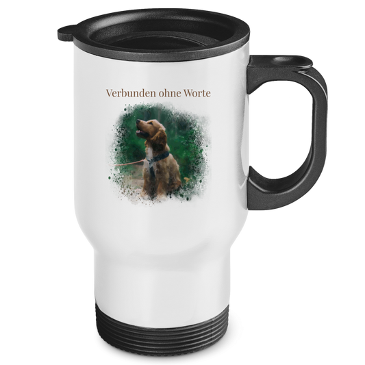 Edelstahl-Thermobecher Dein Foto & Dein Text