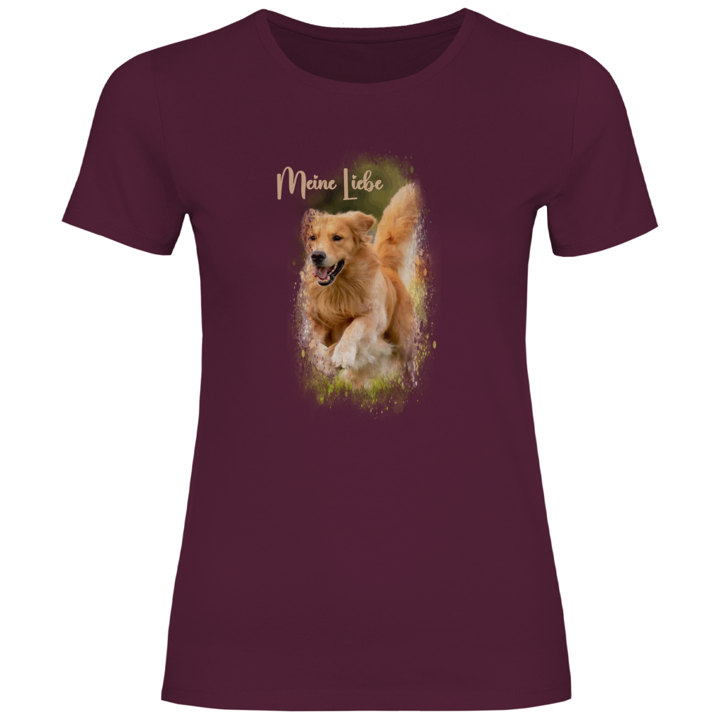 Dein Foto & Dein Text - T-Shirt für Damen