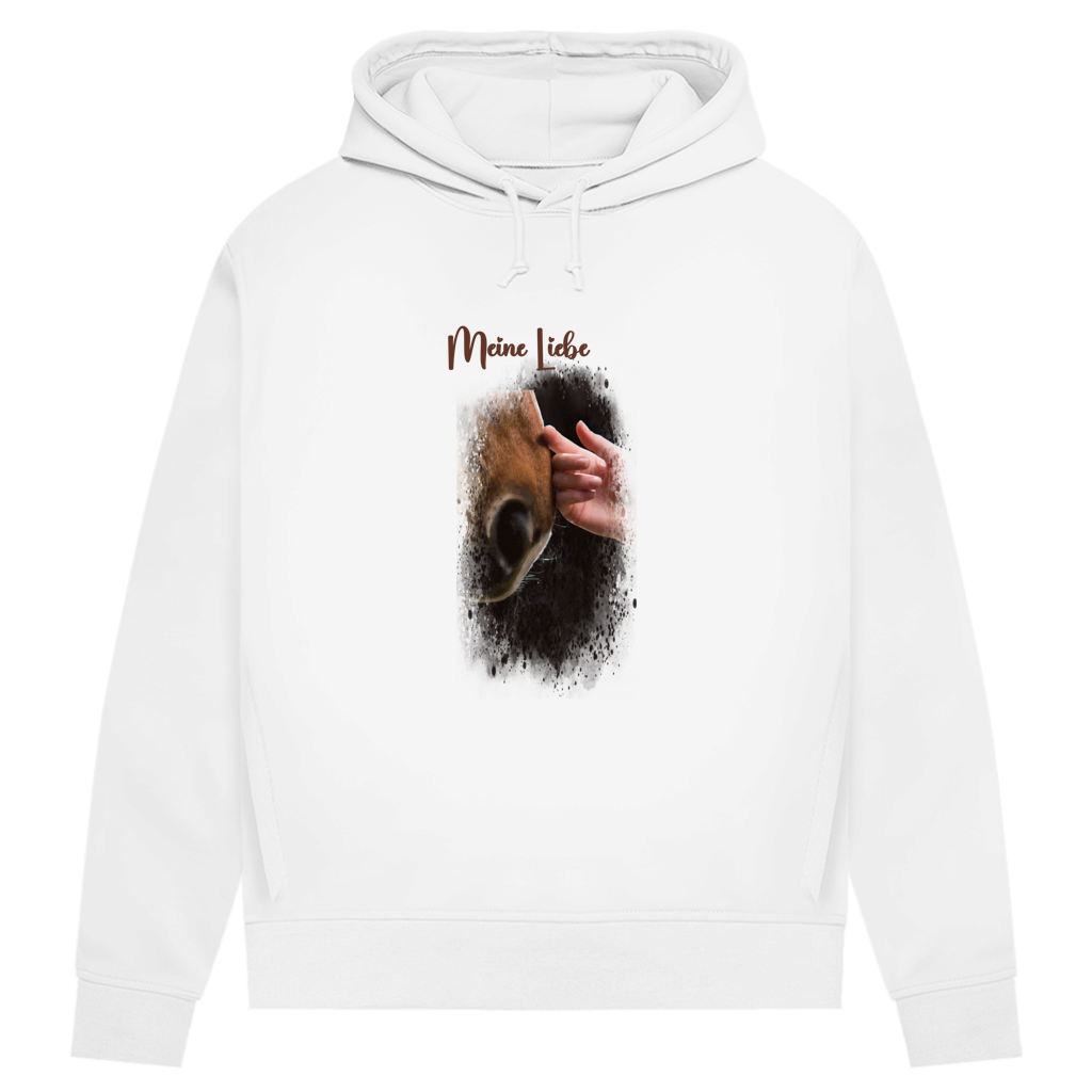 Dein Foto & Dein Text - Bio-Hoodie für Damen