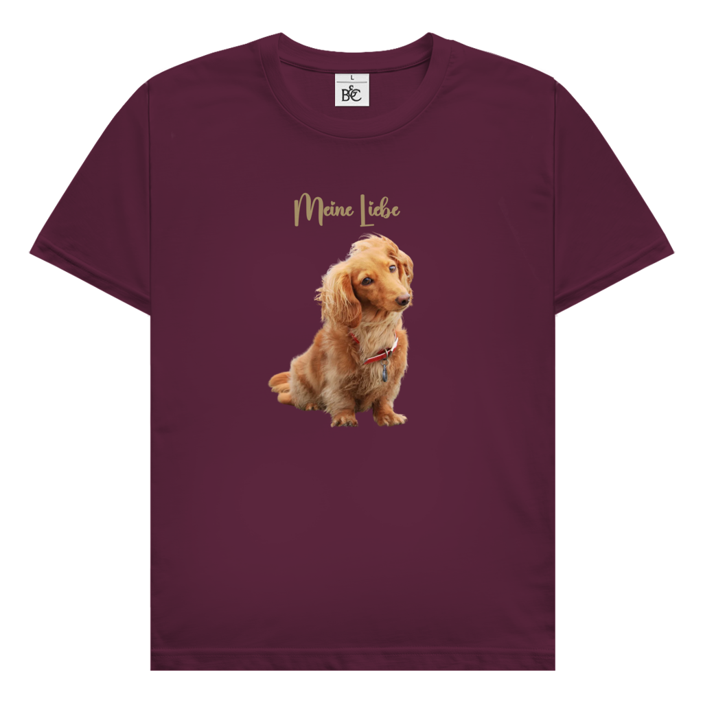 Herren T-Shirt personalisiert mit Hundemotiv | Hintergrund wird entfernt