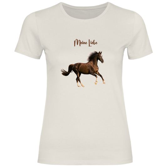 Damen T-Shirt personalisiert | Hintergrund wird entfernt