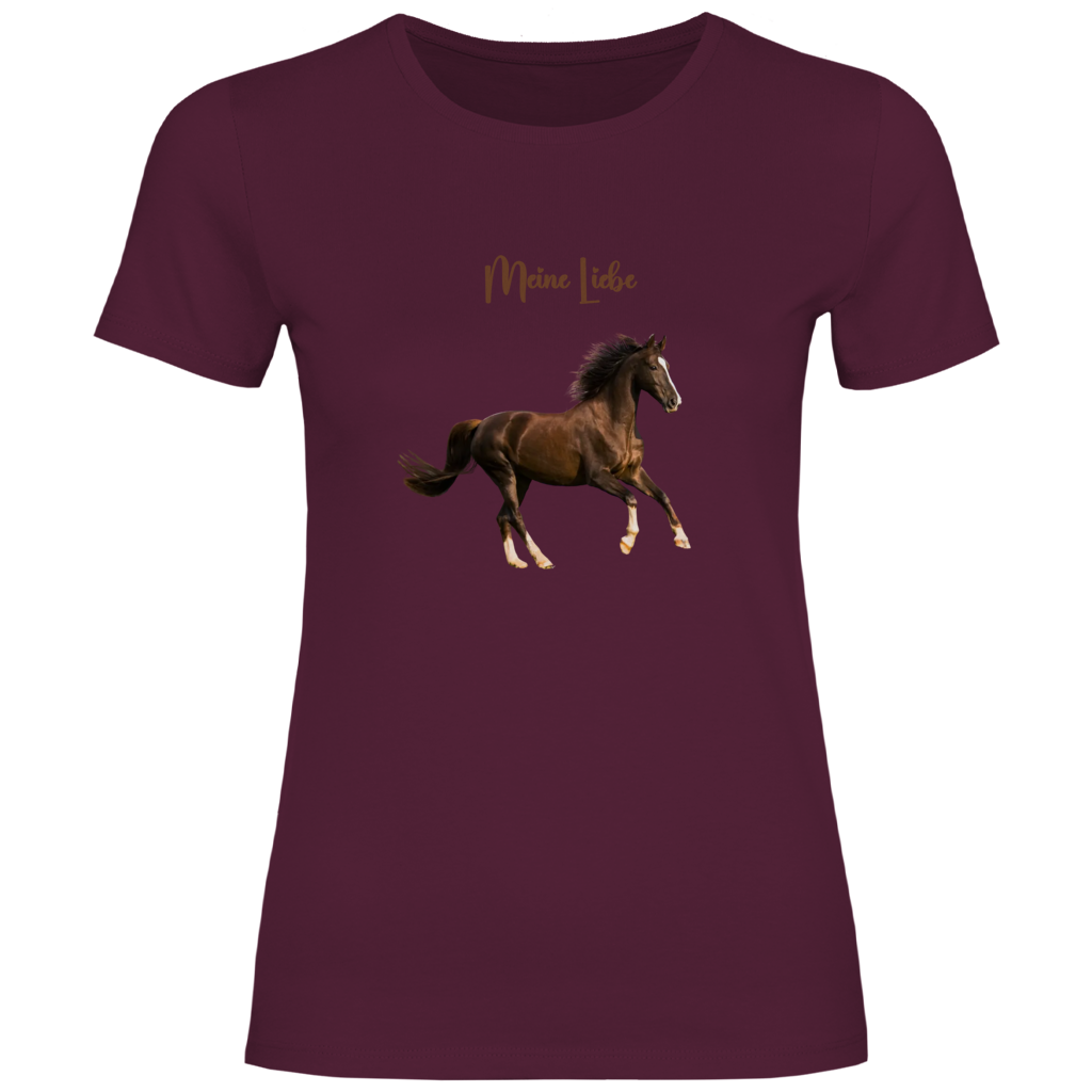 Damen T-Shirt personalisiert | Hintergrund wird entfernt