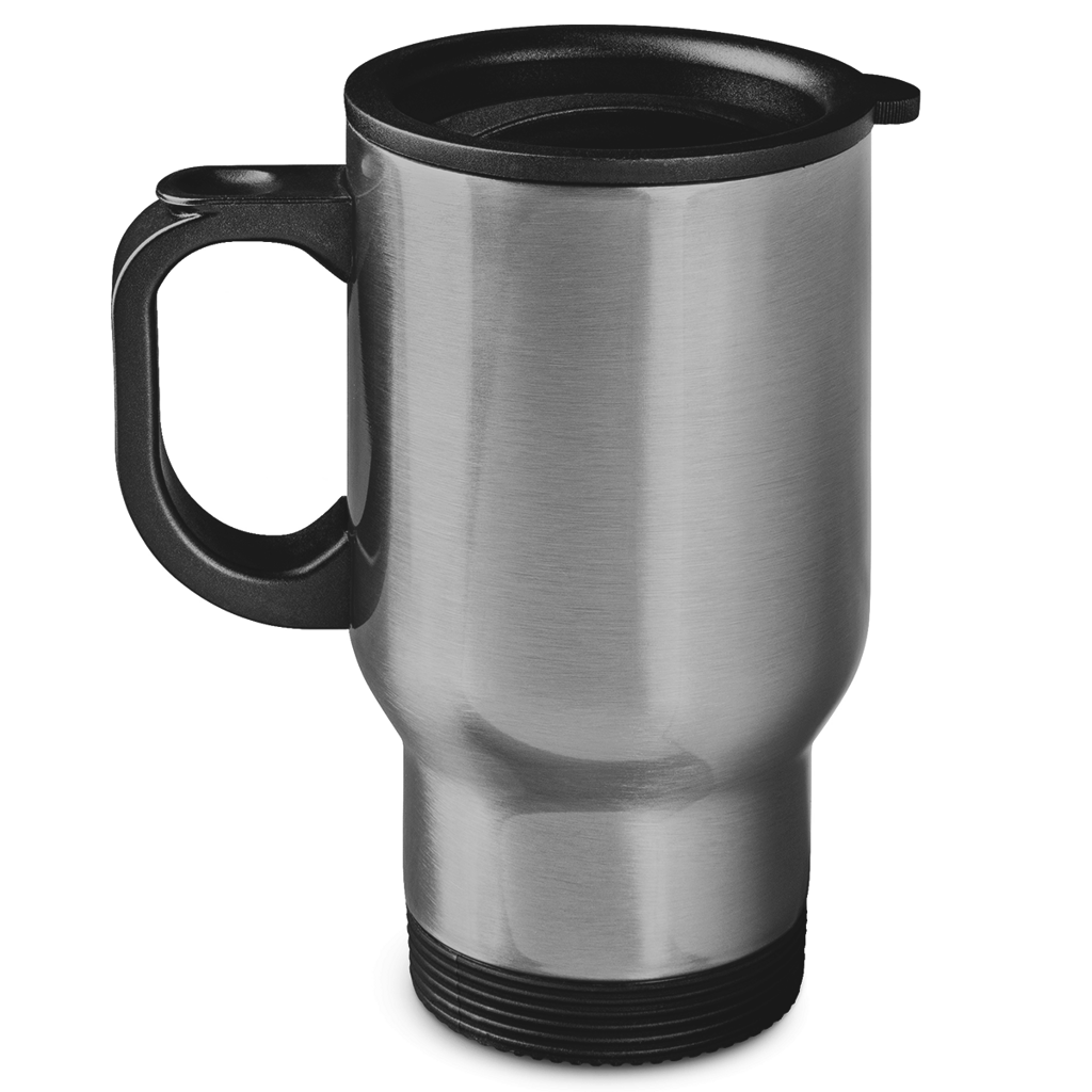 Edelstahl-Thermobecher personalisiert | Hintergrund wird entfernt