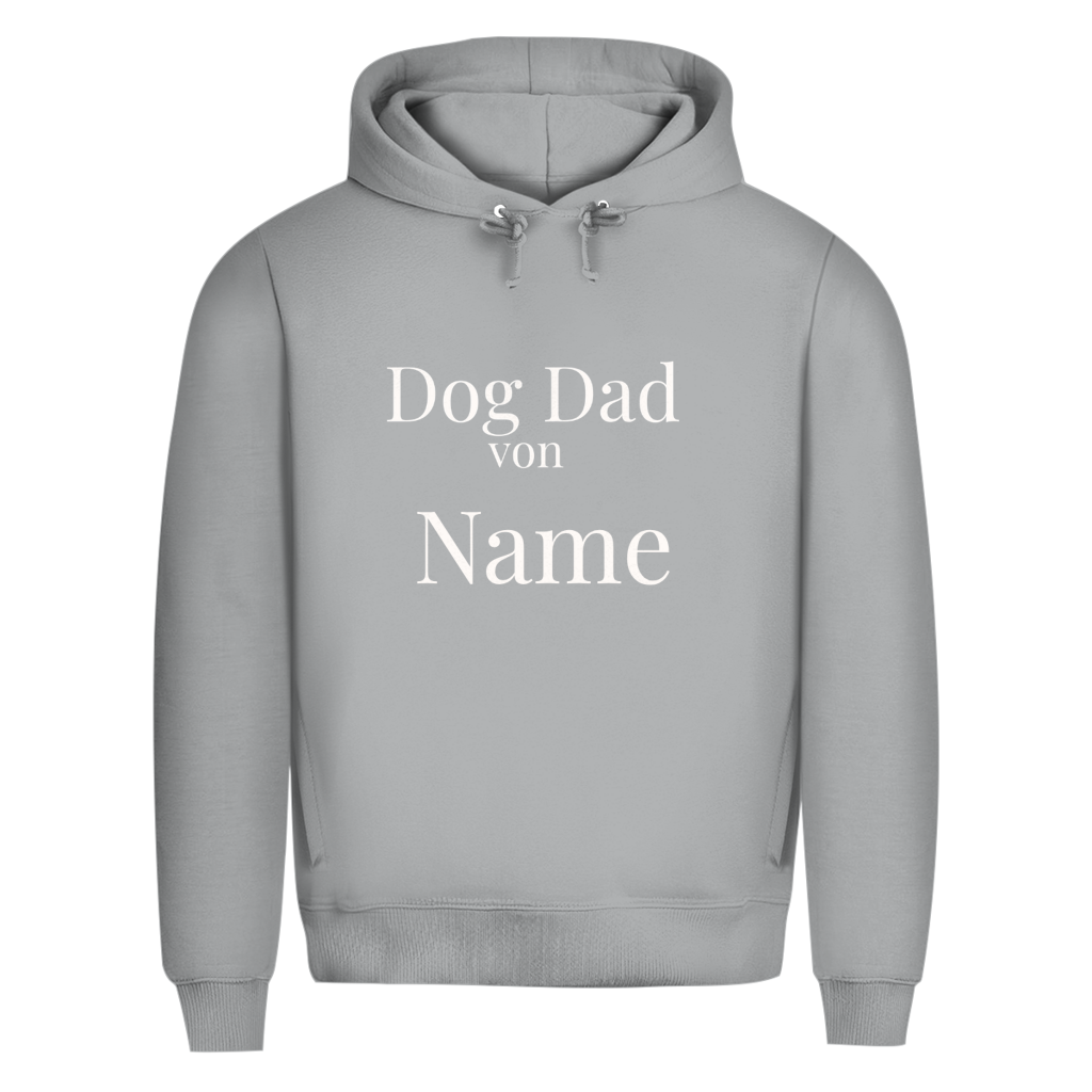 Personalisiertes Dog Dad Hoodie für Herren