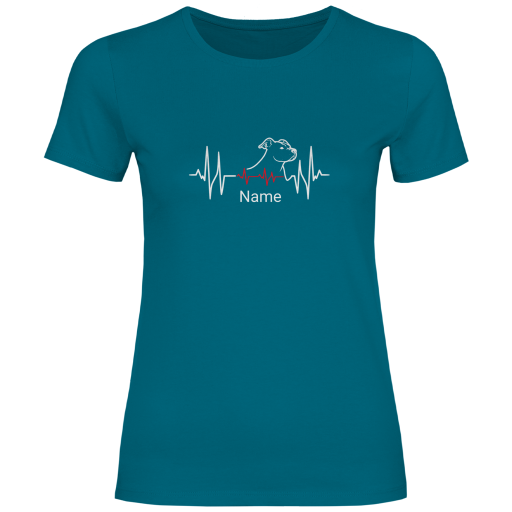 Loyal Heart |Personalisiert|- T-Shirt für Damen