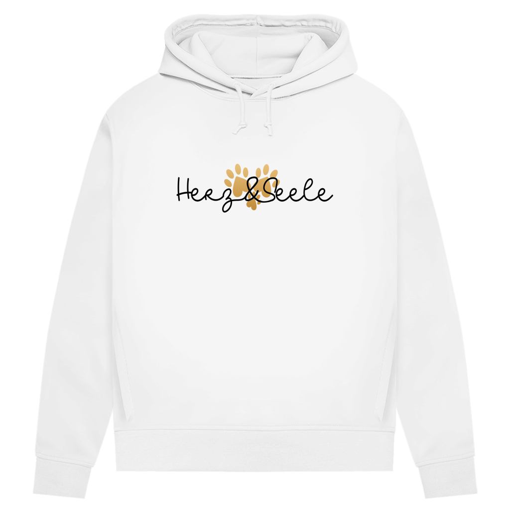 Herz und Seele - Bio-Hoodie für Damen