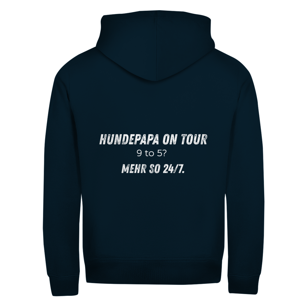Herren Zipper Hoodie Vollzeit-Hundepapa