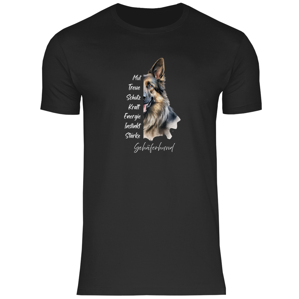 Schäferhund - T-Shirt für Herren