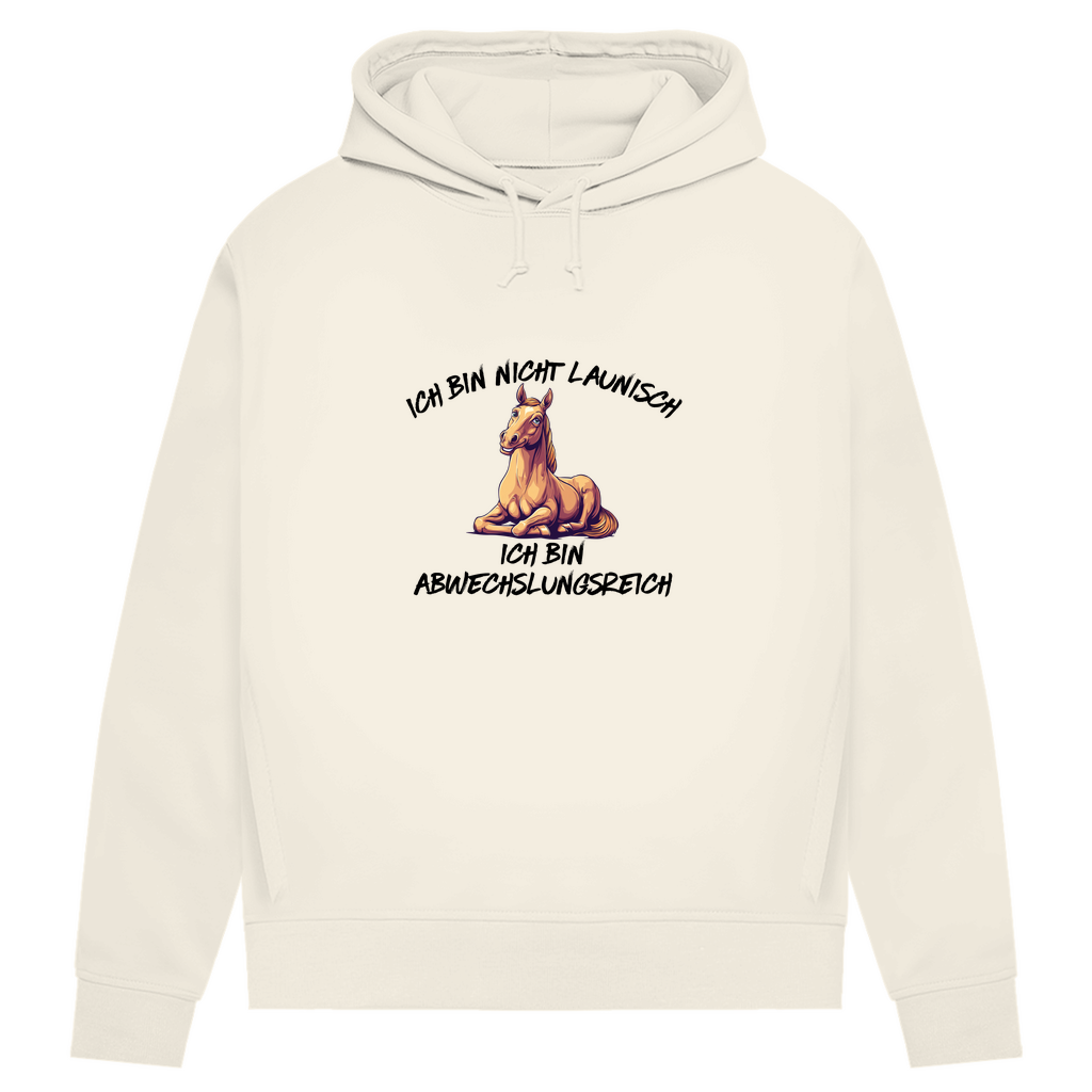 Abwechslungsreich - Bio-Hoodie für Damen