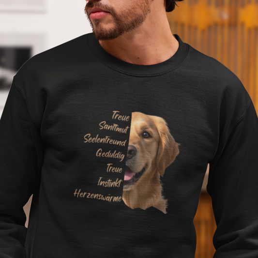 Golden Retriever - Bio-Sweatshirt für Herren