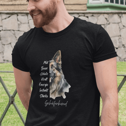 Schäferhund - T-Shirt für Herren