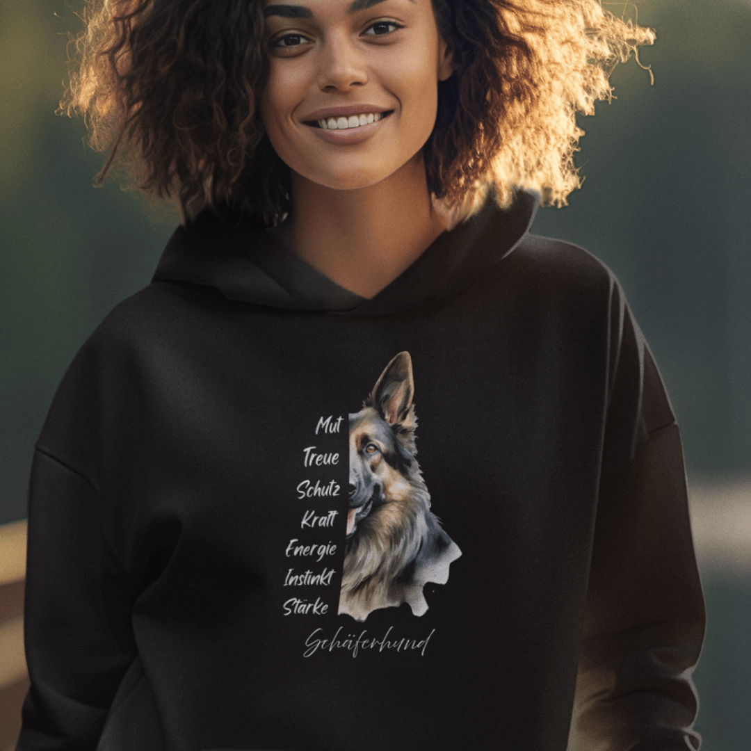 Schäferhund - Bio-Hoodie für Damen
